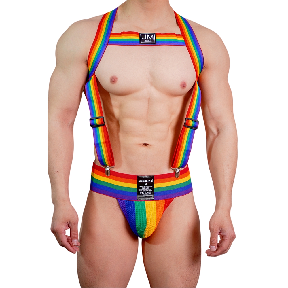JOCKMAIL Rainbow Body Harness  – обзор и цена Jockstrap Athletic