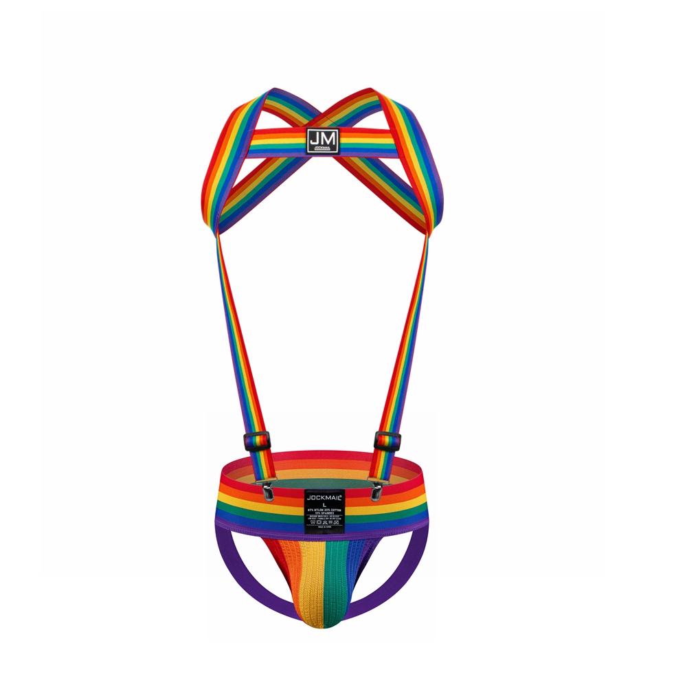 JOCKMAIL Rainbow Body Harness  – обзор и цена Jockstrap Athletic
