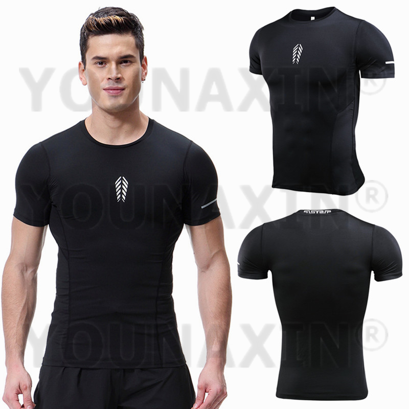 Men's Short Sleeves T-Shirt Gy – обзор и цена T Shirt Tight Fit