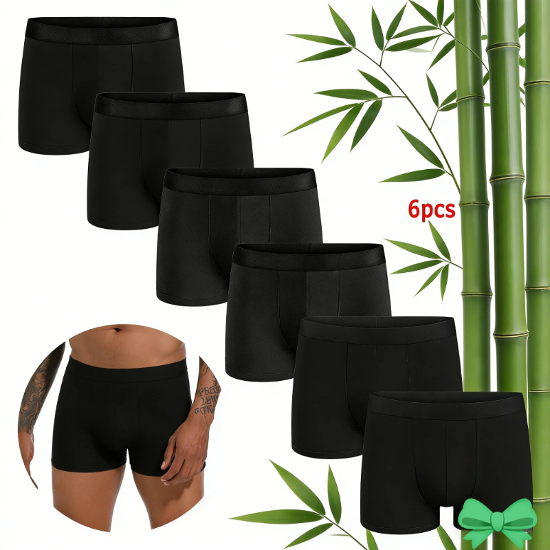 6pcs Men's Bamboo Trunks - Odo – обзор и цена Bamboo Fiber Trunk