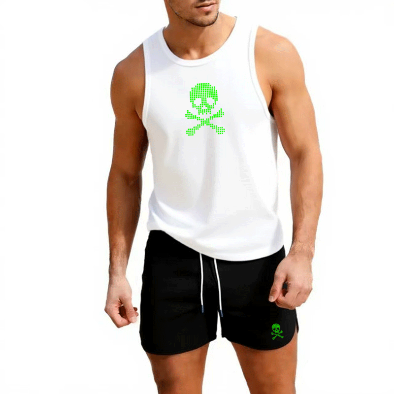 Fitness loose men tank top  sl – обзор и цена Sleeveless Undershirt