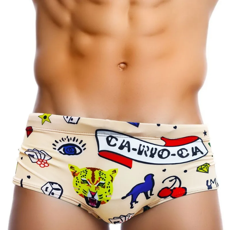 Sexy Men's Swimsuit Push-Up Sw – обзор и цена Trunk Breathable Men
