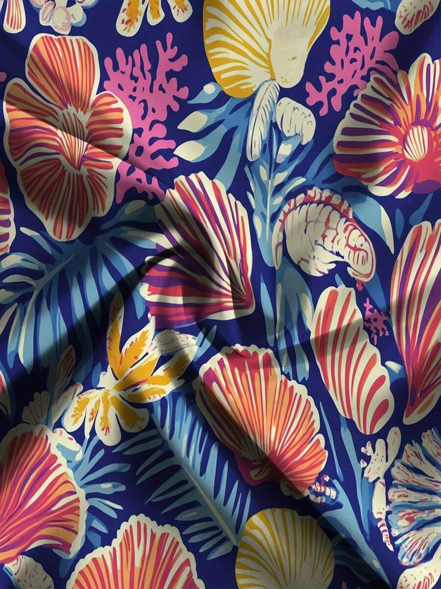 Mens Blue Tropical Ocean Flowe – обзор и цена Trunk Breathable Men