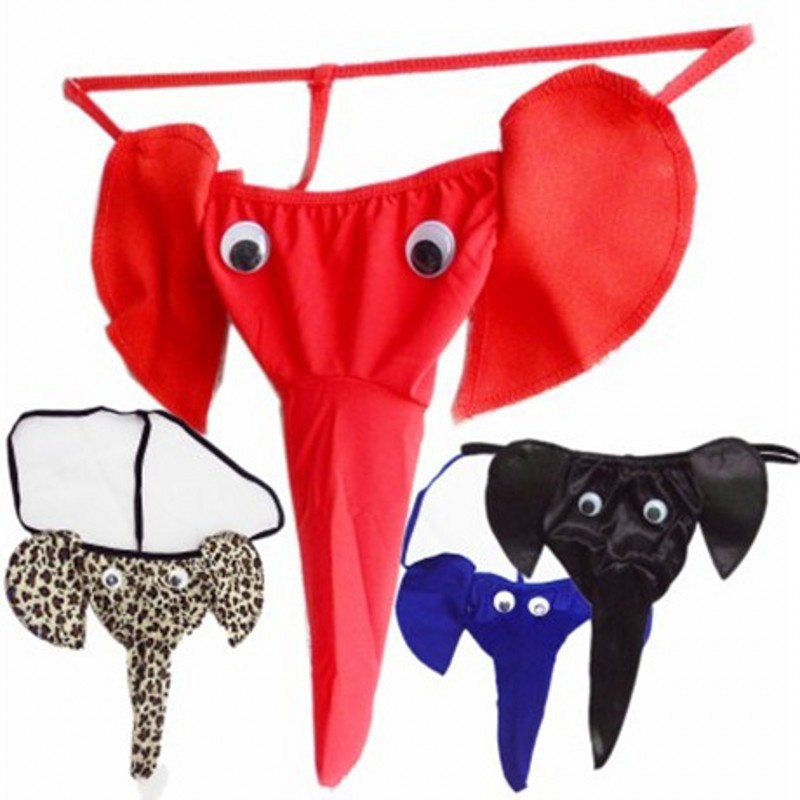 Men's Sexy Elephant Thong Unde – обзор и цена Trunk Breathable Men