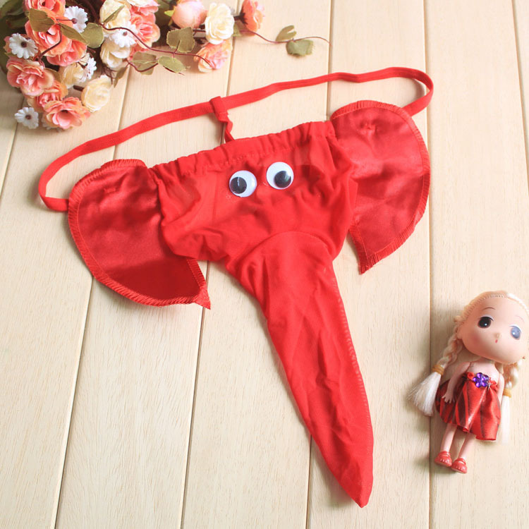 Men's Sexy Elephant Thong Unde – обзор и цена Trunk Breathable Men