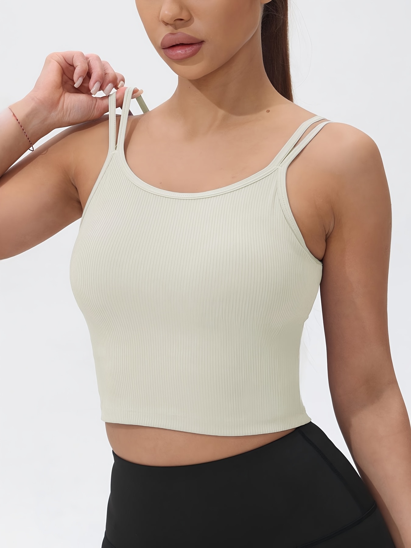 Fitfemme Women's Ribbed Sleeve – обзор и цена Tank Top Ribbed