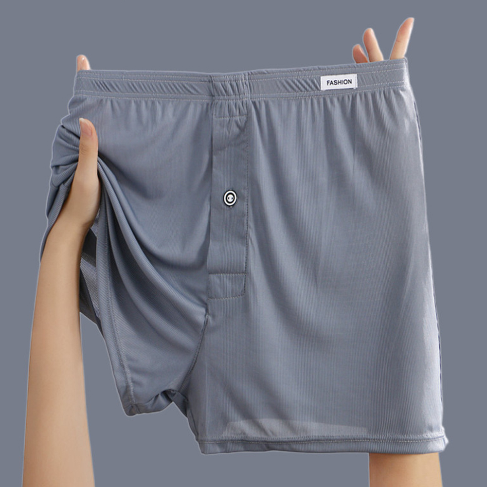 Sexy Men Daily Ice Silk Loose  – обзор и цена Boxer Shorts Modal
